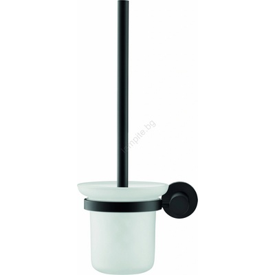 Duravit 99274600 - стенна четка за тоалетна D-CODE матово черна (DA0009)