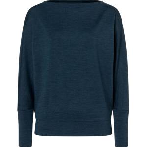 super. natural Дамски вълнен пуловер super. natural Women's Kula Sweater Longsleeve - Blueberry - размер XS (105-4703-0611)
