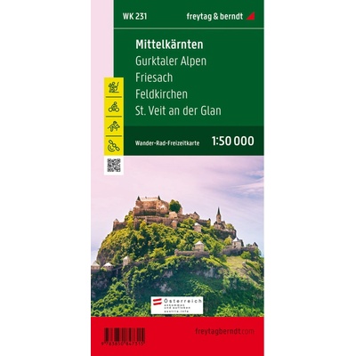 Turistická mapa F&B 231: St.Veit