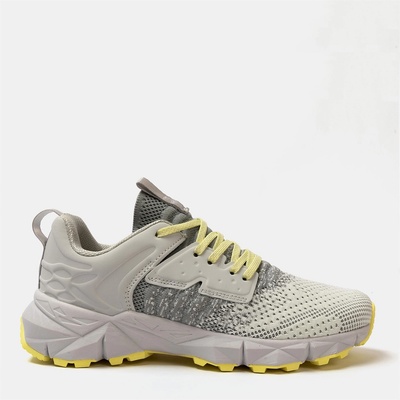 Donnay Knit Runner Junior - Light Grey/Yllw