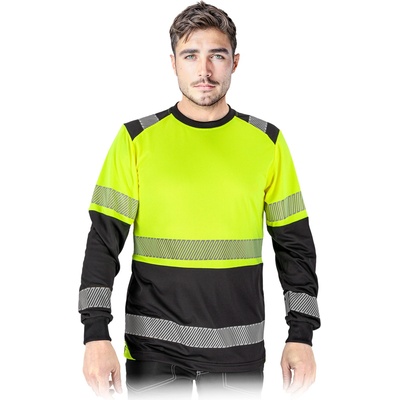 Reis IGUANA LS HI-VIS výstražné tričko Yellow/Black S-3XL