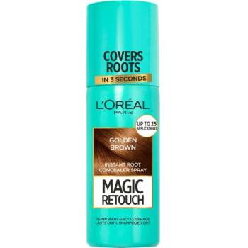 L'Oréal Magic Retouch Instant Root Concealer Spray спрей за покриване корените на косата 75 ml нюанс Golden Brown за жени