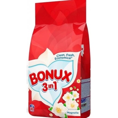 Bonux Prací prášek bílé prádlo 6 kg 80 PD