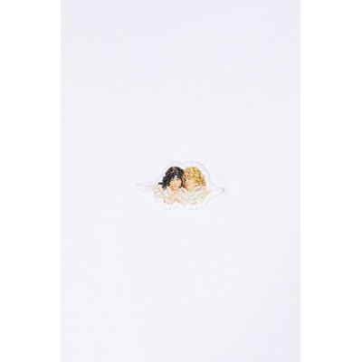 Fiorucci Тениска Fiorucci Angel Patch Padded Cropped T-Shirt (M01FPTSH095CJ03WH01)