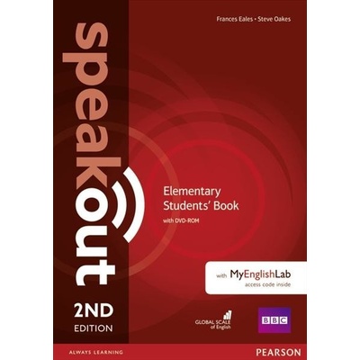 Speakout Elementary Student´s Book with Active Book with DVD with MyEnglishLab, 2nd