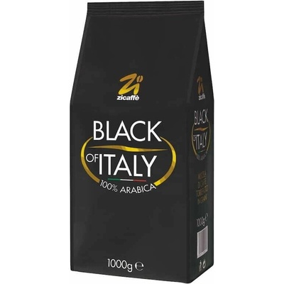 Zicaffe Black of Italy 100% Arabica zrnková 1 kg