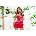 Donna Дамска пижама Piama-Love-12-Red-CzerwonyV-57381-Czerwony - Червен, размер 40