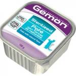 Gemon PATE CAT Sterilised with natural tuna - пастет за кастрирани котки в зряла възраст с натурална риба тон 100 гр, Италия - 0834