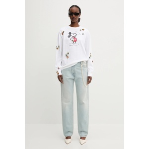 coperni Памучна блуза с дълги ръкави x Disney Mickey Long-Sleeved (DJS157SFF5037)
