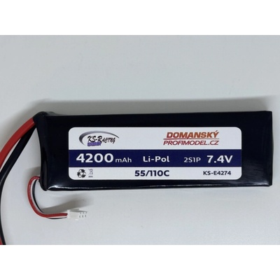 Profimodel KS-Racing Energy Li-Po baterie 4200 mAh / 7.4 V / 55/110C