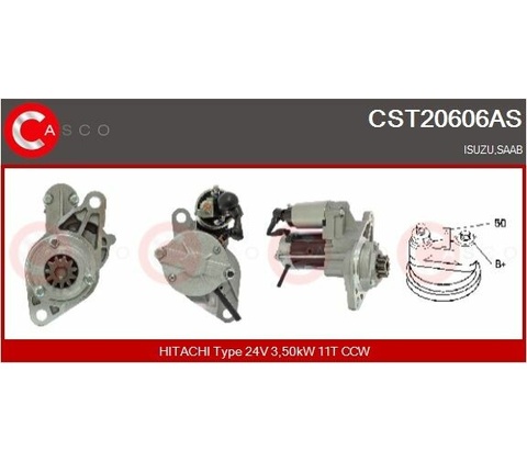 Startér CASCO CST20606AS
