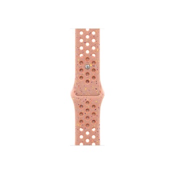 Apple Watch 46mm Band: Alpenglow Pink Nike Sport Band - S/M (mgc64zm/a)
