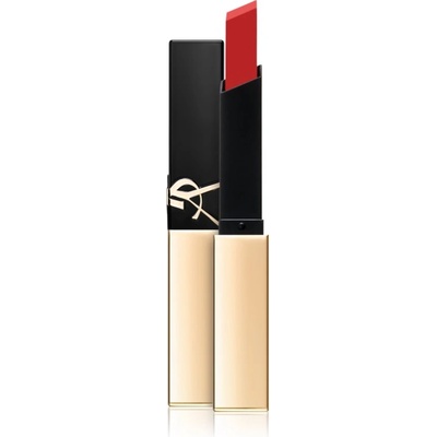 Yves Saint Laurent Rouge Pur Couture The Slim тънко матиращо червило с кожен ефект цвят 30 2.2 гр
