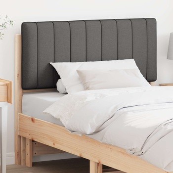 vidaXL Тапицирана табла с таблото Кафяво и тъмно сиво 100 cm (880194)