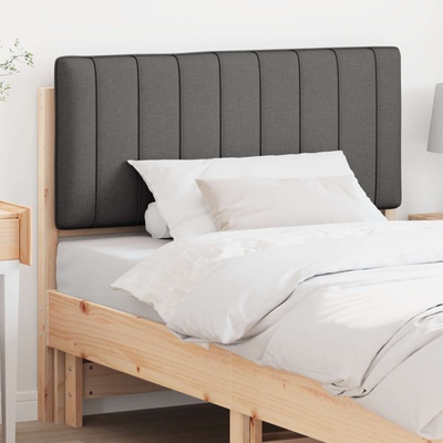 vidaXL Тапицирана табла с таблото Кафяво и тъмно сиво 100 cm (880194)