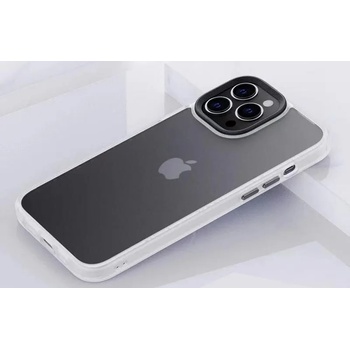 Image 1 of Dfans Кейс Dfans Color Frame - Бял IPhone 12 (3121164)