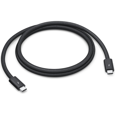 Thunderbolt 5 (USB-C) Pro Cable - Thunderbolt 5 (USB-C) кабел за Apple продукти (100 см) (черен) (mc9c4zm/a)