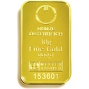 Münze Österreich zlatý slitek kinebar 10 g