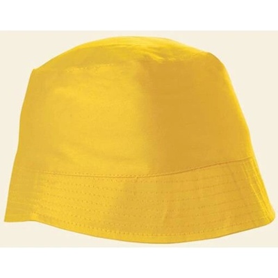 L-Merch Bavlněný klobouček proti slunci C150 Yellow
