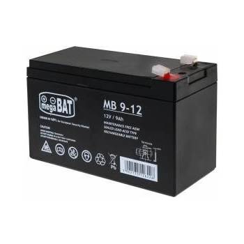 MegaBat 12V/9Ah Yellow Battery Pack For Electric Vehicles For Kids Spare Part