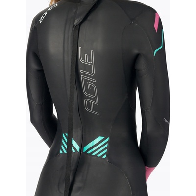 Zone 3 WOMEN'S AGILE Black/Pink/Turquoise