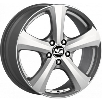 MSW 19 7x16 5x108 ET32 silver