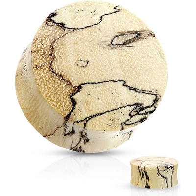 Šperky4U plug do ucha Tamarind wood PL01268-14