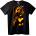 NOONEBRAND Тениска The Flash Огън - 2XL, Black