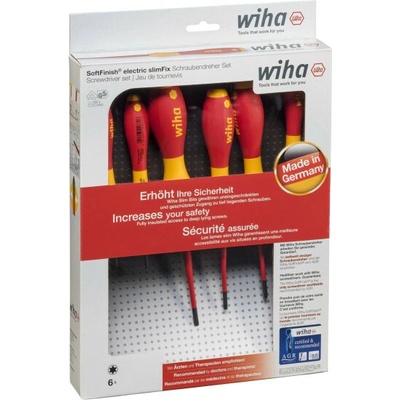 Wiha 36558 Sada šroubováků SoftFinish electric slimFix TORX