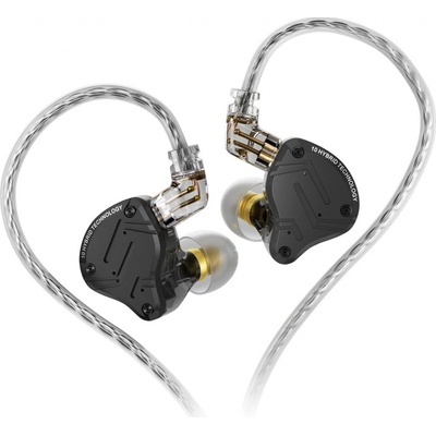 KZ Audio Kz zs10 pro x, слушалки с микрофон, черни
