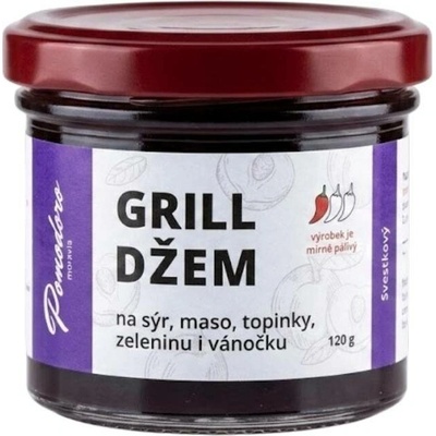 Grill džem 120g - švestkový s habanero yellow