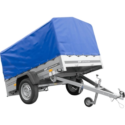 UNITRAILER GARDEN 201 KIPP s rámem H-800 a modrou plachtou
