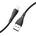 Xmart Lightning кабел Xmart Mamba Series, 1.2м, Черен (10476)