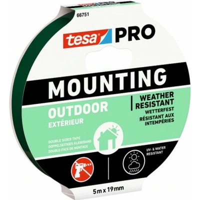 Trebor Páska obojstranná penová do exteriéru 5 m x 19 mm