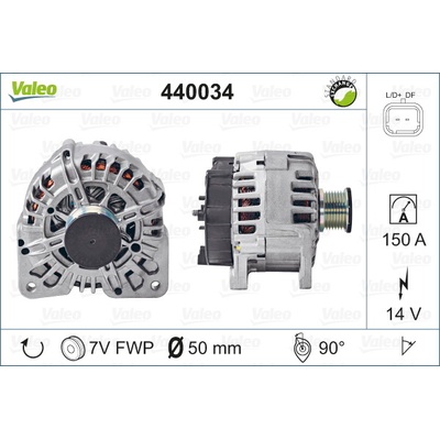 Alternátor VALEO 440034