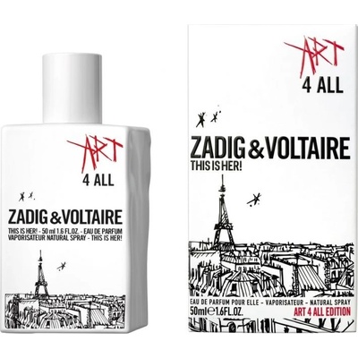 Zadig & Voltaire This is Her! Art 4 All Edition parfumovaná voda dámska 50 ml