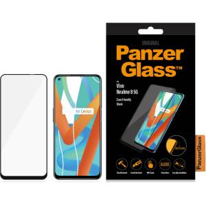 Panzer Стълен протектор PanzerGlass за Realme 8 5G CaseFriendly - Черен