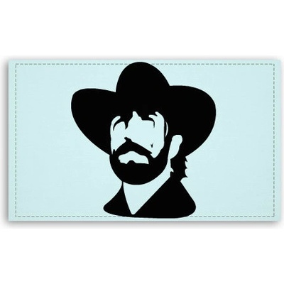 Fotoobraz 120x70 cm velký Chuck Norris