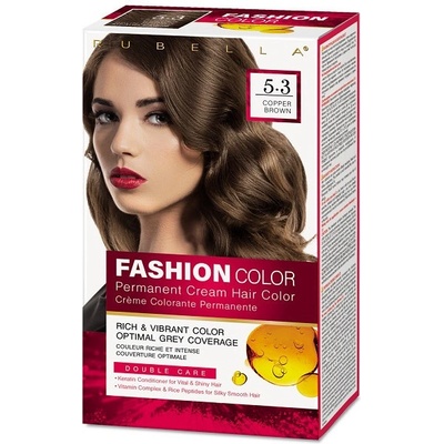 Rubella farba na vlasy copper brown 5.3 Fashion Color 2 x 50 ml + 15 ml