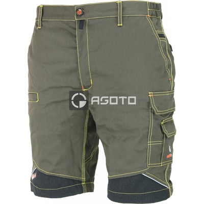 Industrial Starter Stretch EXTREME kraťasy khaki-černá