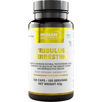 Image 1 of Human Protect Tribulus Terrestris 204 mg | with 98% Saponins [120 капсули]