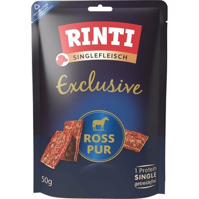 Rinti Singlefleisch Exclusive Snack, Čisté koňské maso 50 g