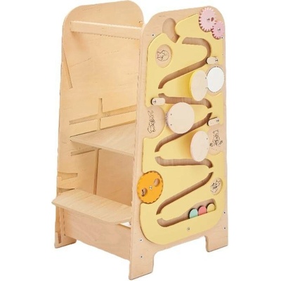 Busykids Montessori učící věž 5In1 Big Mint
