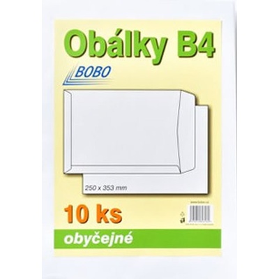 BOBO BLOK - Obálky B4 obyčejné (bal.10ks)