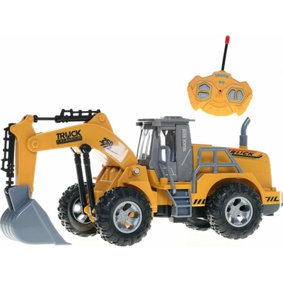 Mikro Trading R/C bagr 26cm na baterie 40MHz plná funkce se světlem