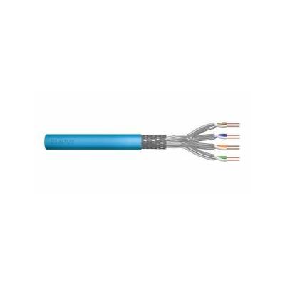 Installation ICT cable DIGITUS Cat. 6a, S/FTP, Eca, wire, AWG 23/1, LSOH, 100m, blue, oiled