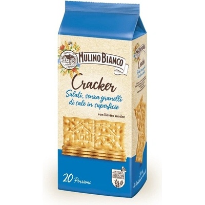 Mulino Bianco slané krekry bez zrniek soli na povrchu 500 g