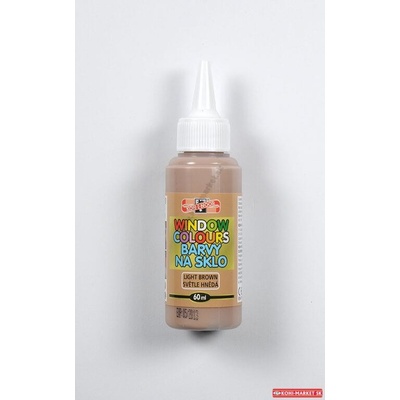 Farba na sklo KOH-I-NOOR 60 ml svetlohnedá