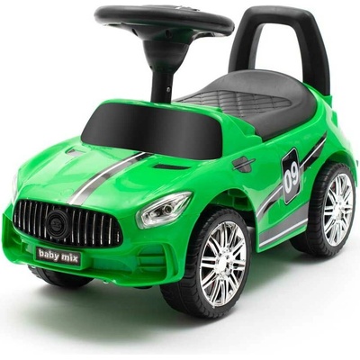 Baby Mix so zvukom a vodiacou tyčou RACER zelené