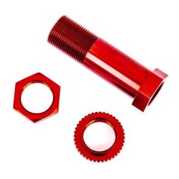 Traxxas Алуминиеви части за серво сейвър Traxxas, червено анодирани